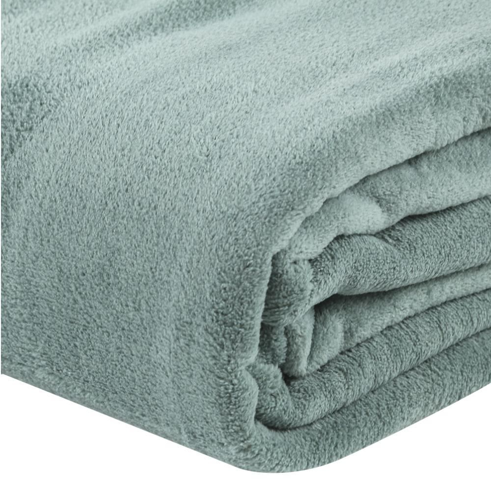 Cobertor Queen Microfibra Liso Paris Havan Casa 1 Pç - Verde Inglês