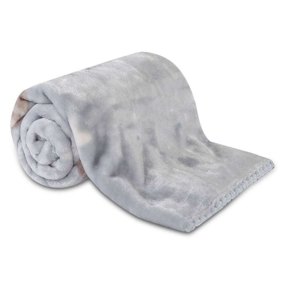 Cobertor Para Bebê 100% Poliéster Rachel Havan Baby - Teddy Azul