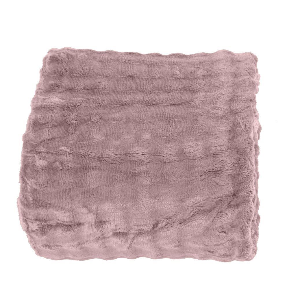 Cobertor Queen 100% Poliéster Requinte Havan Casa - Rosa