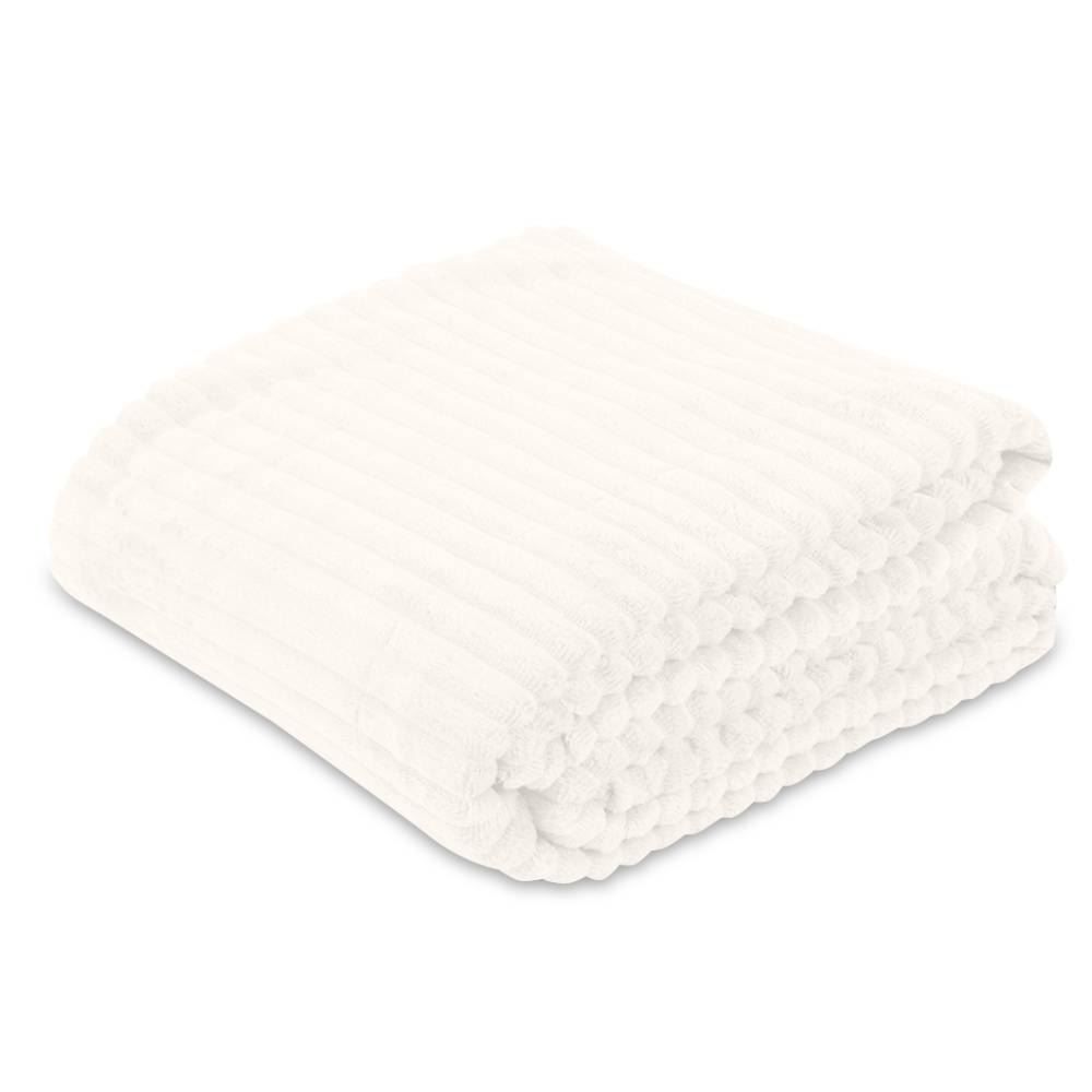 Cobertor Queen Montreal 100% Poliéster Havan Casa - Off White