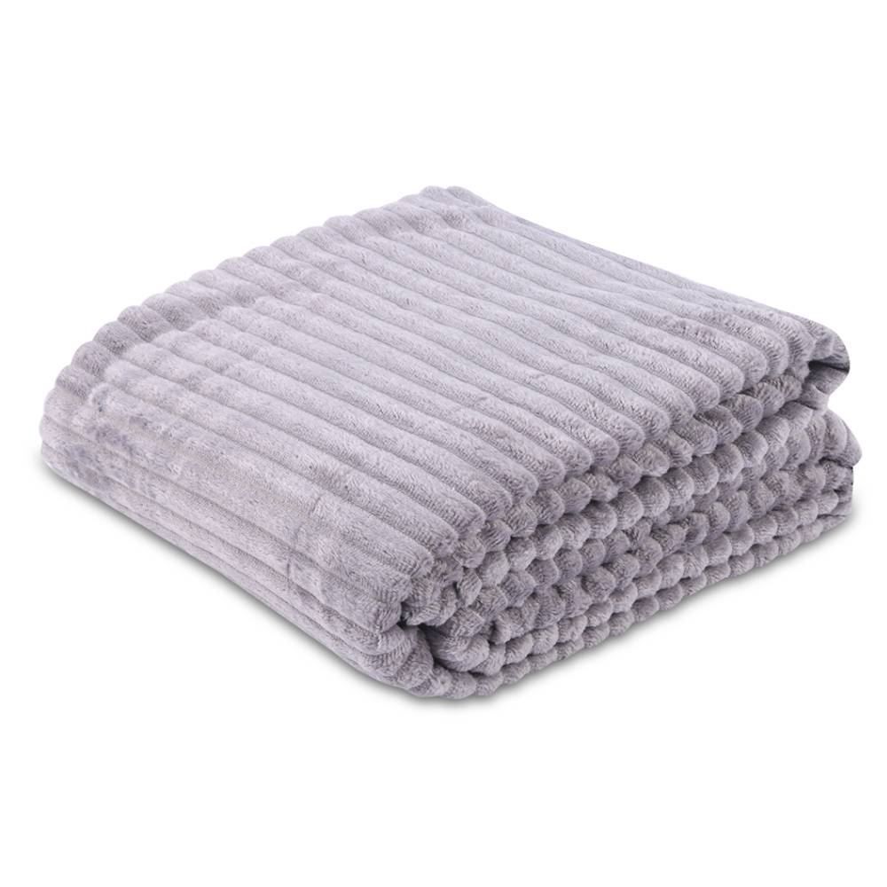 Cobertor Queen Montreal 100% Poliéster Havan Casa - Cinza Amianto