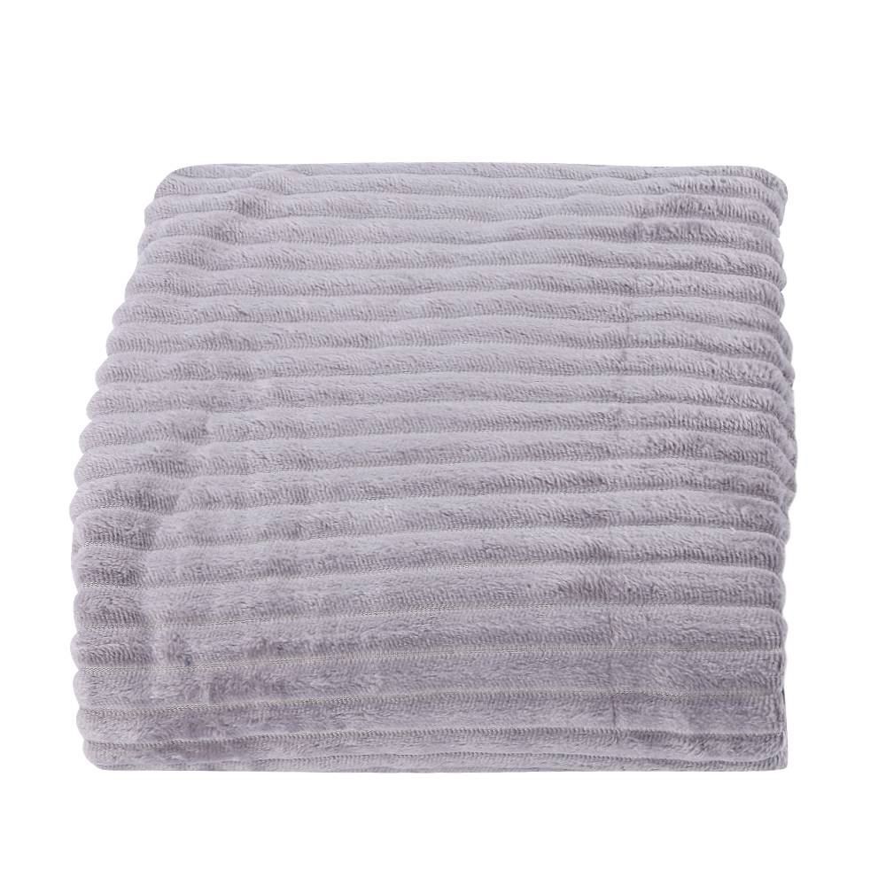 Cobertor Queen Montreal 100% Poliéster Havan Casa - Cinza Amianto