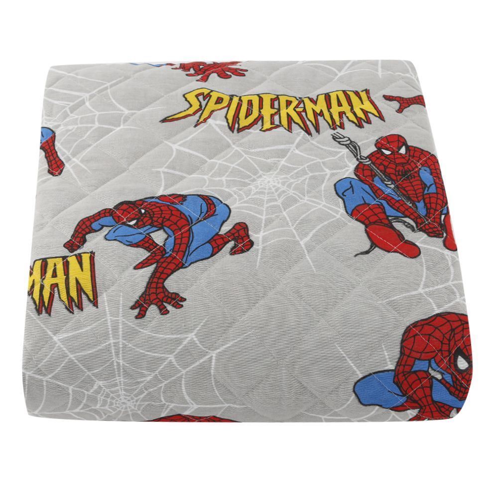 Colcha Solteiro Infantil Dupla Face Lepper - Spider Man