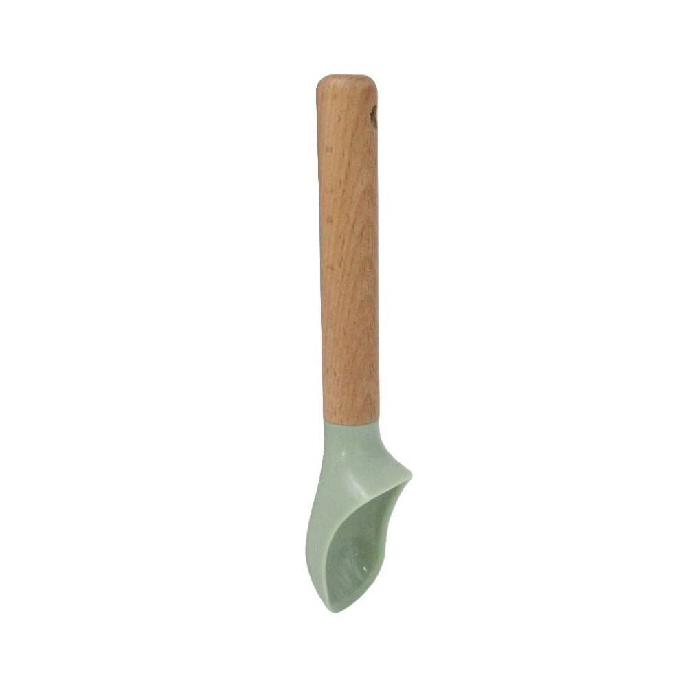 Colher De Sorvete Cabo De Madeira Havan Casa - 19cm