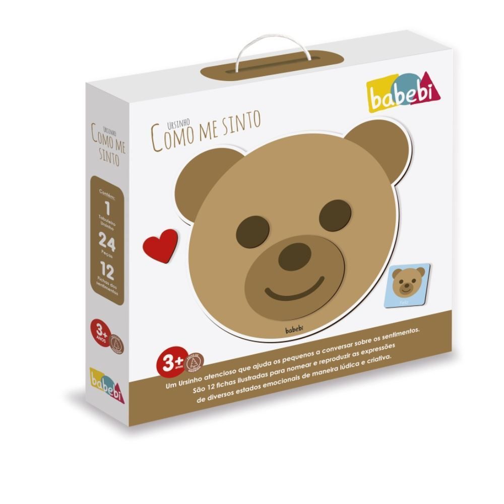 Como Me Sinto Ursinho - Brinquedos Babebi