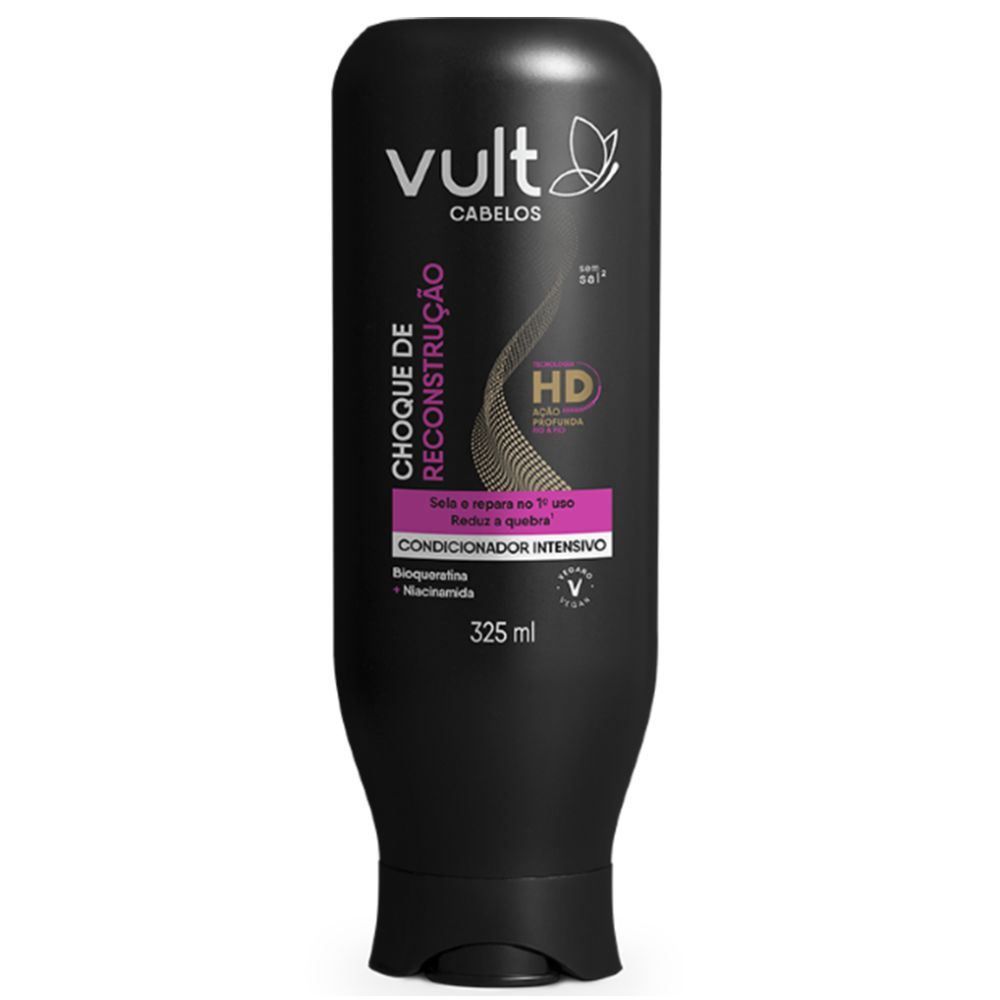 Condicionador Choque De Reconstrução Vult - 325ml