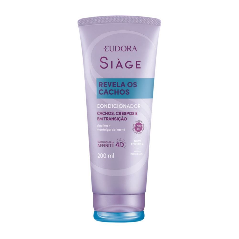 Condicionador Revela Cachos Siàge 200Ml - Eudora