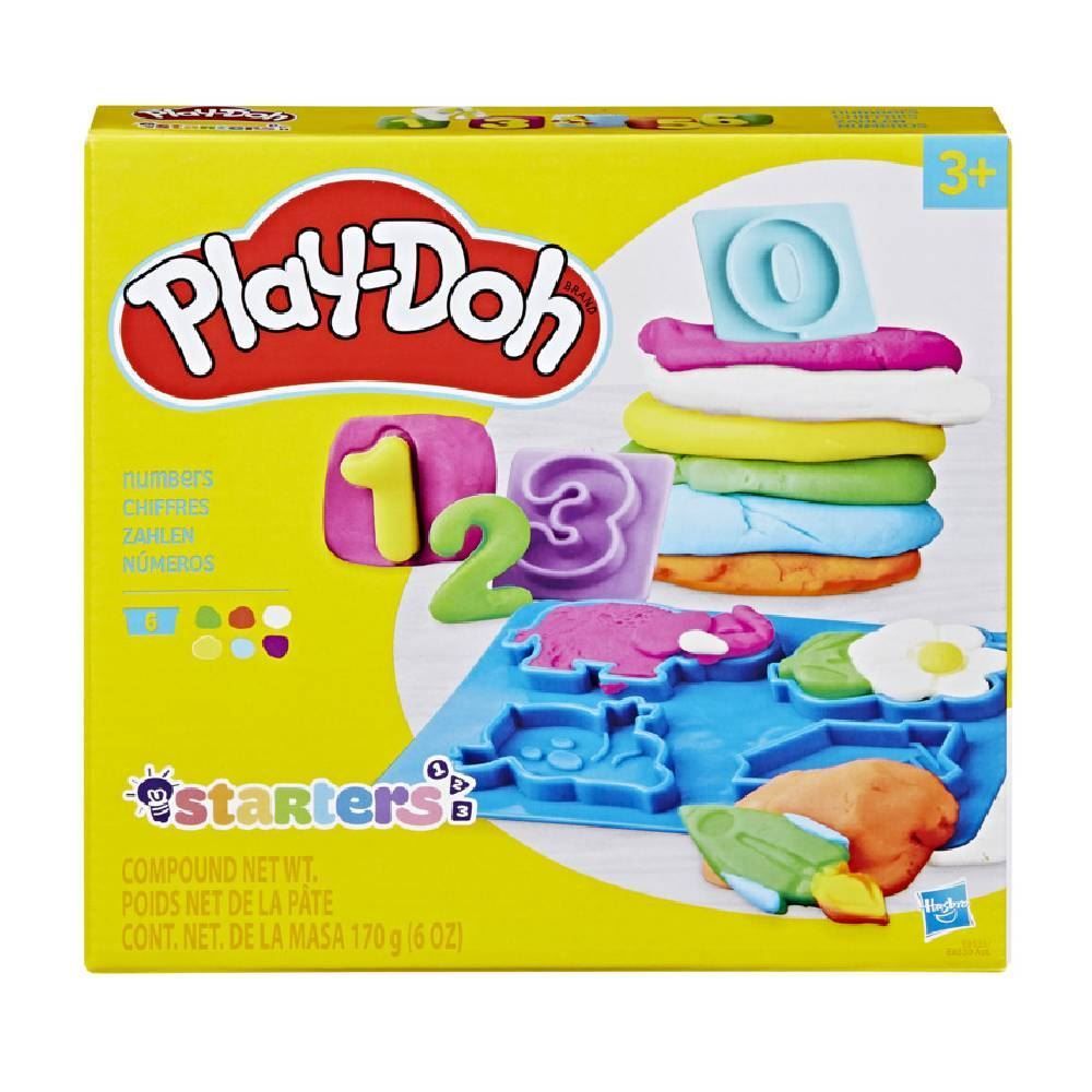 Conjunto De Massinhas Play-Doh Números Hasbro - E8533 - Colorido