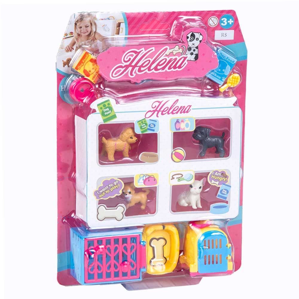Conjunto Pet Shop Dog Helena Havan Toys - HBR0376