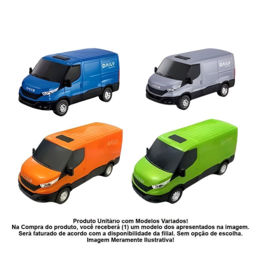 Conjunto Van E Empilhadeira Iveco Daily Usual Plastic - Sortido