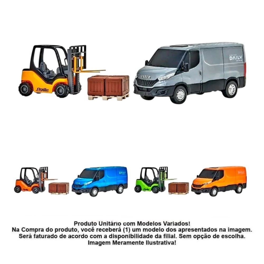Conjunto Van E Empilhadeira Iveco Daily Usual Plastic - Sortido