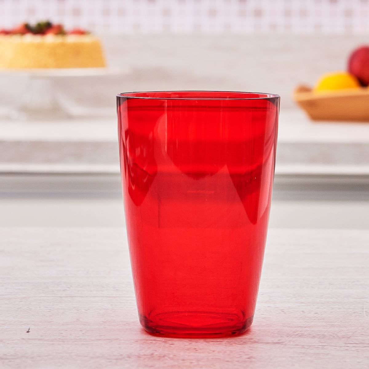 Copo Martiplast Luna Vitra 260Ml - Vermelho