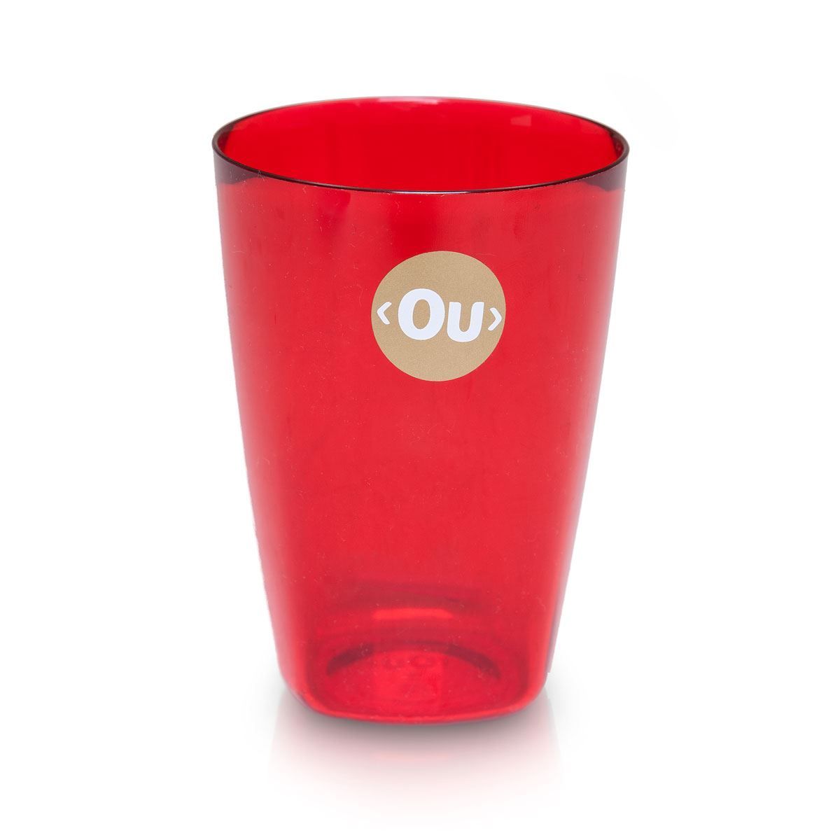 Copo Martiplast Luna Vitra 260Ml - Vermelho