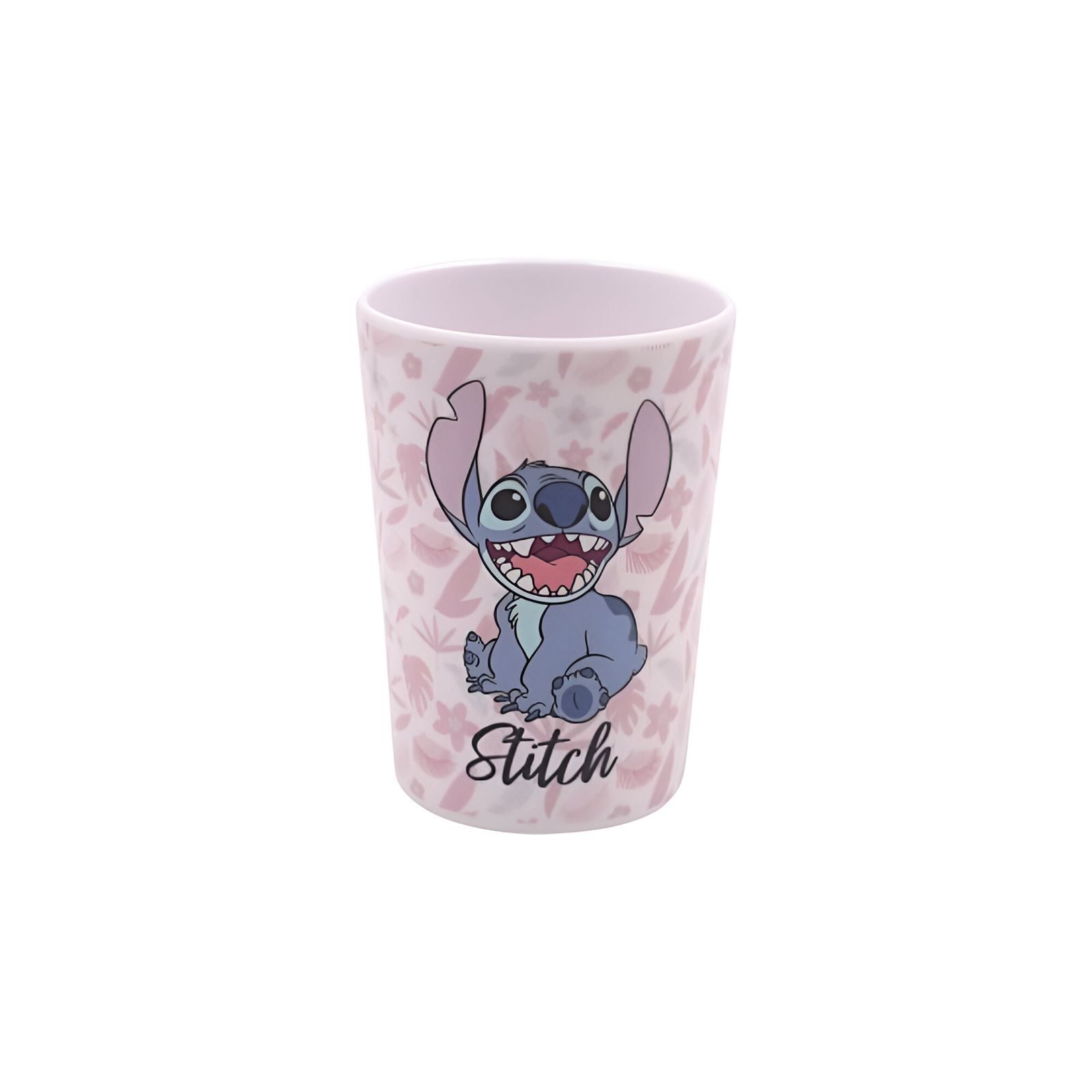 Copo Melamina Disney 305Ml - Stitch Folhagem