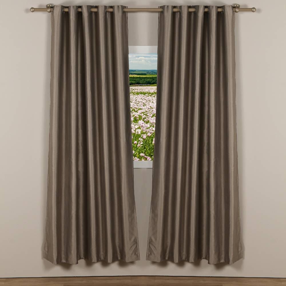 Cortina Corta Luz Tecido Blend 3,00X2,30 M Havan Casa - Latte