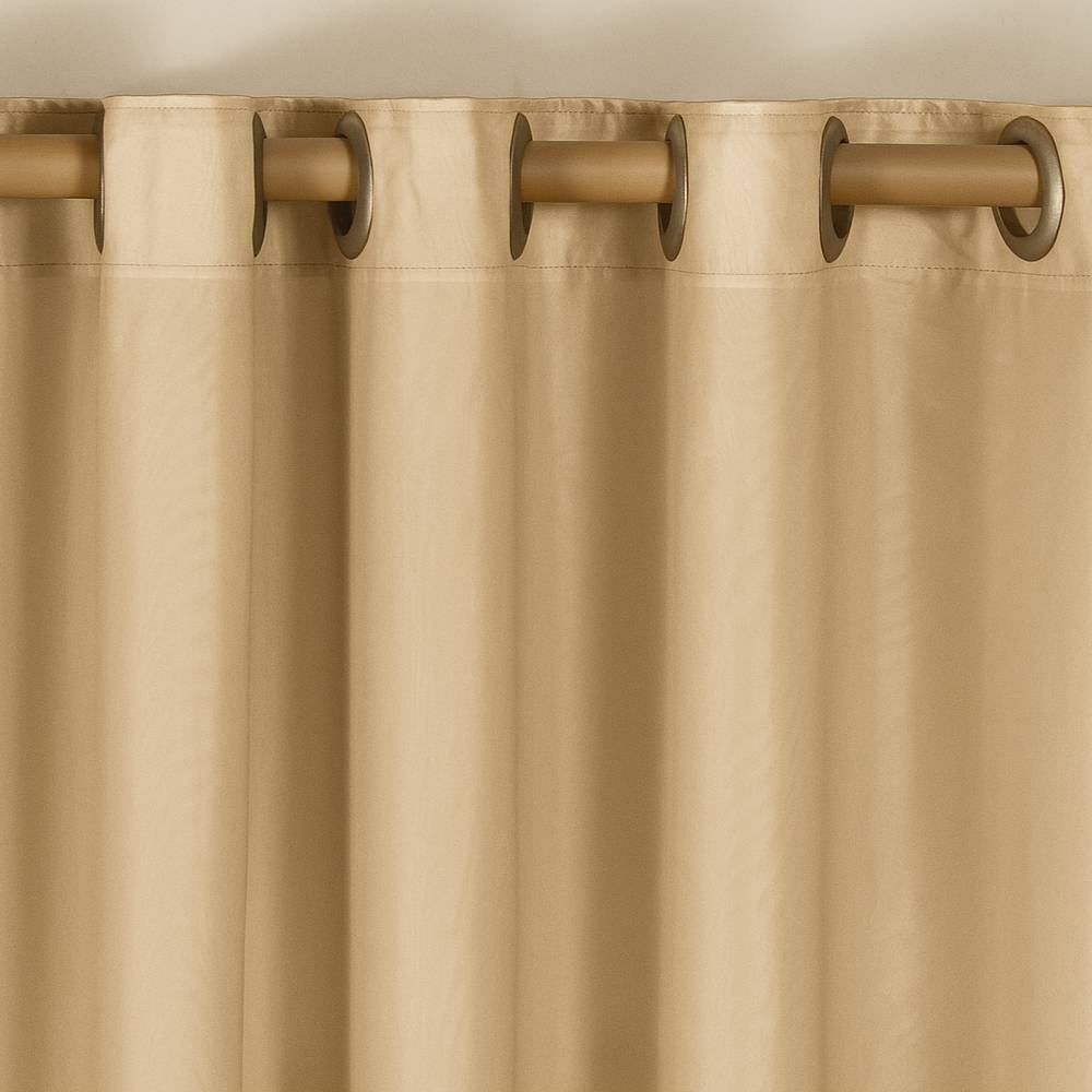 Cortina Duplex 3,00X2,30 M Para Quarto E Sala Havan Casa - Areia