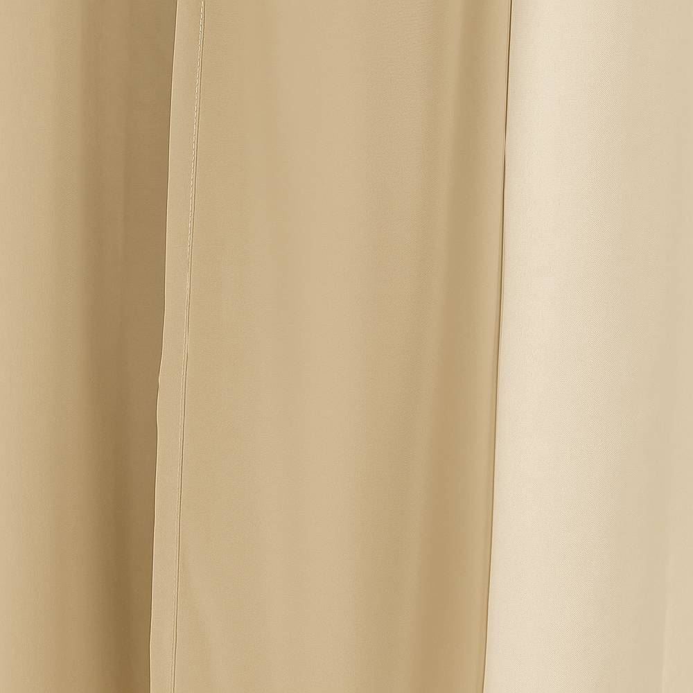 Cortina Duplex 3,00X2,30 M Para Quarto E Sala Havan Casa - Areia