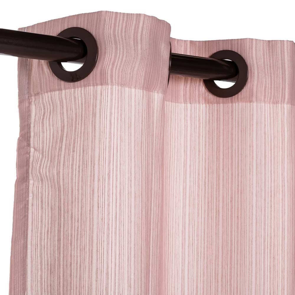 Cortina Pantex Rústica 2,00X1,70M - Dusk Rose