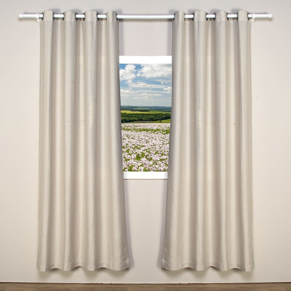 Cortina Para Quarto E Sala 2,60X2,30 M Veneza Rústica Havan Casa - Sisal