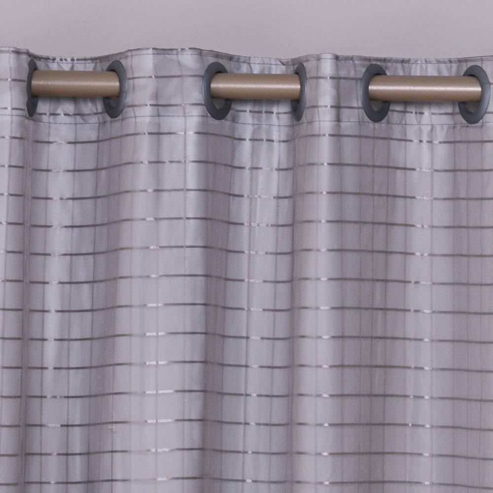 Cortina Para Quarto Ou Sala 2,60X1,70 M Pratika York Slim Havan Casa - Cinza