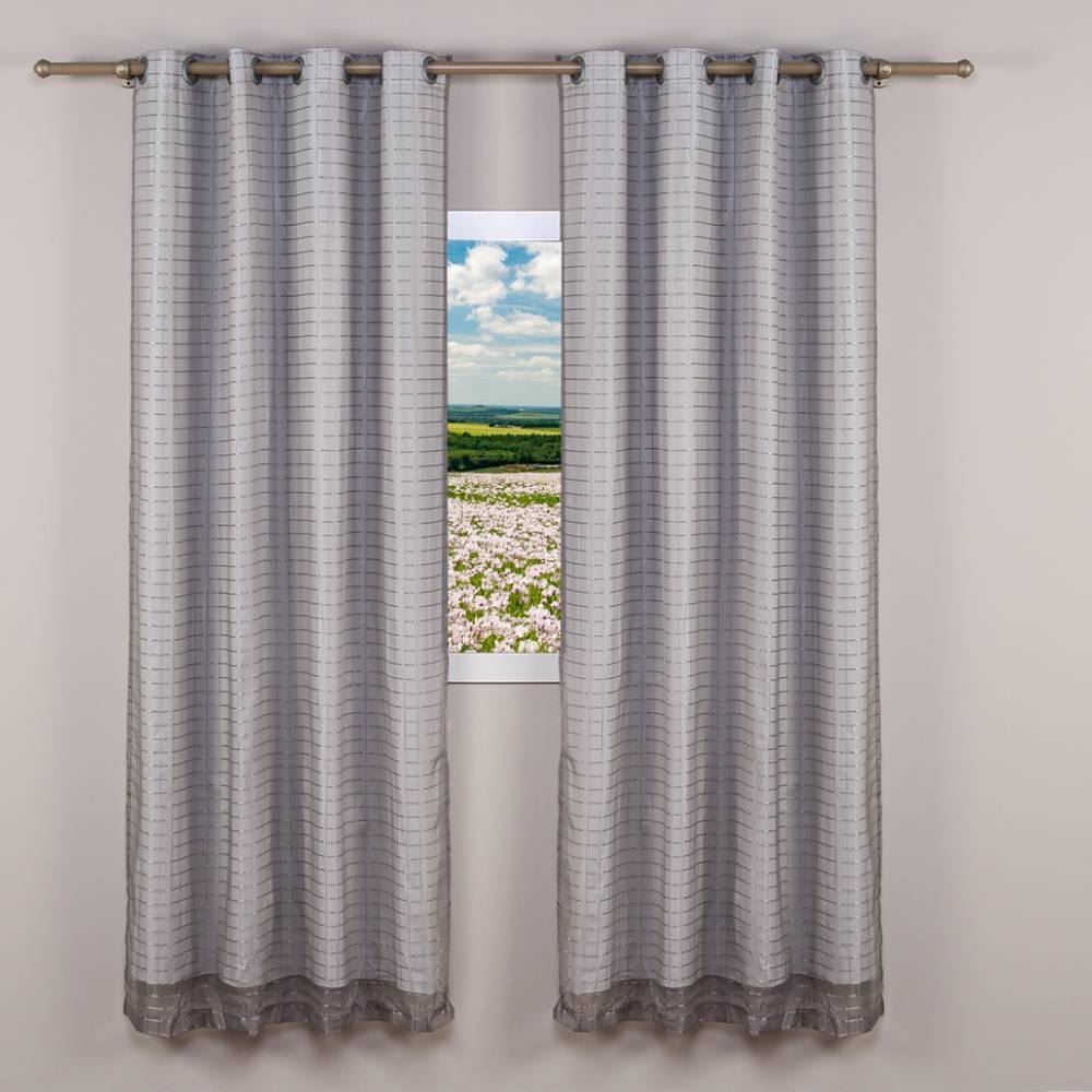 Cortina Pratika York 2,60X2,30 M Havan Casa - Cinza Escuro