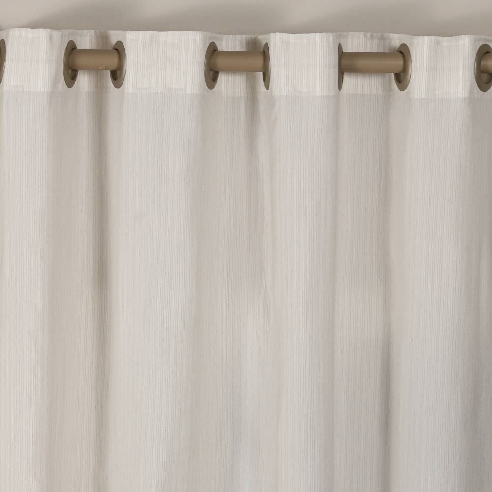 Cortina Para Quarto E Sala Rústica Madri 2,60X2,30 M Havan Casa - Cru