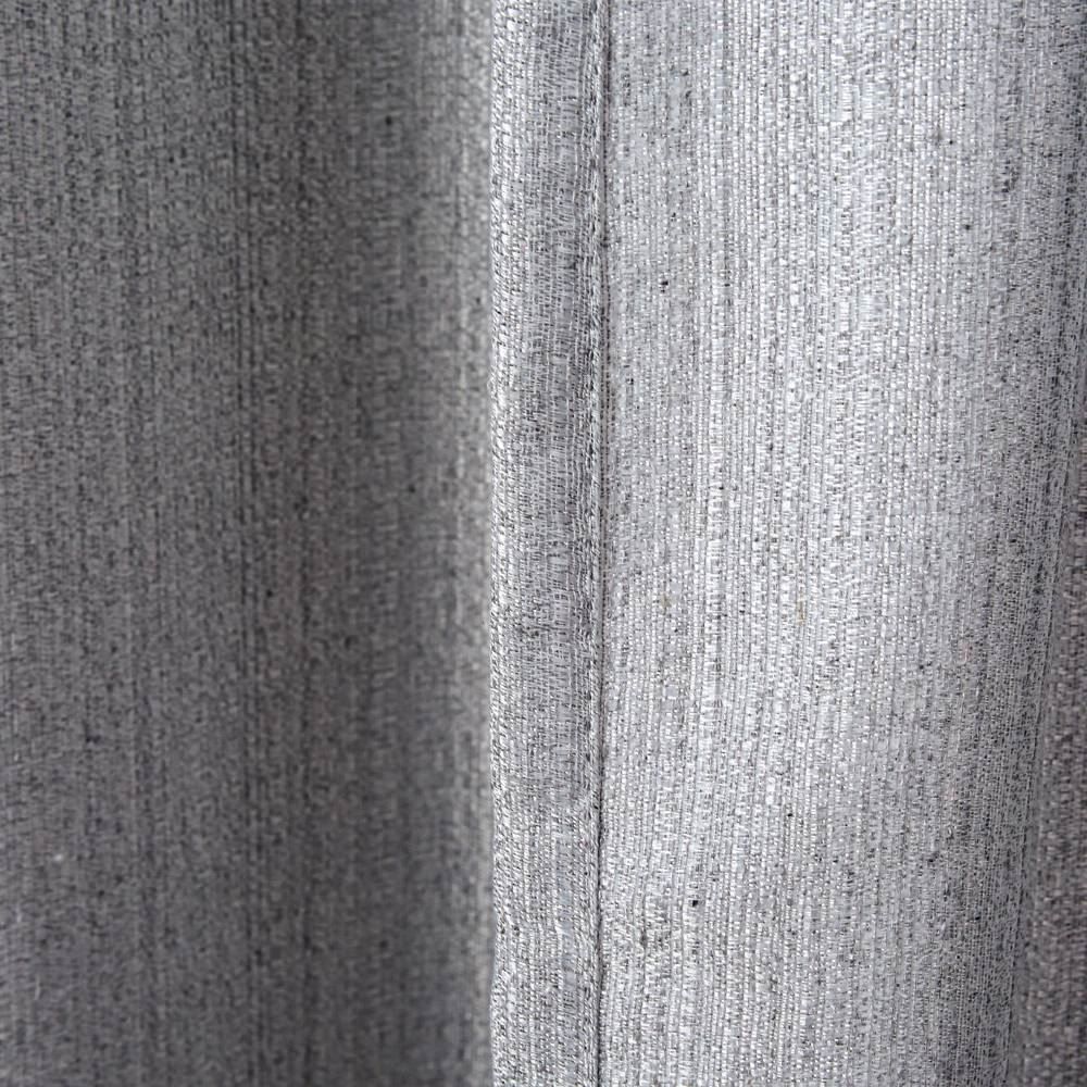 Cortina Veneza Para Quarto E Sala 2,60X2,30 M Rústica Havan Casa - Cinza Mescla