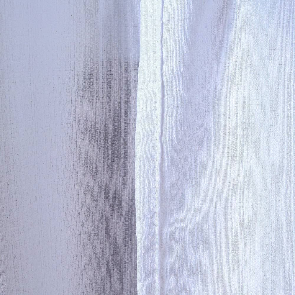 Cortina Veneza Para Quarto E Sala 2,60X2,30 M Rústica Havan Casa - Branco