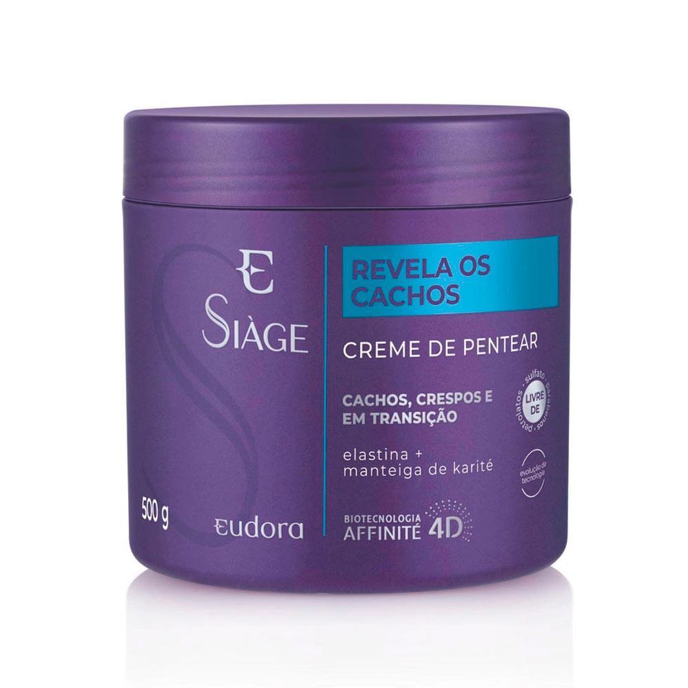 Creme De Pentear Revela Cachos Siàge Eudora - 500g