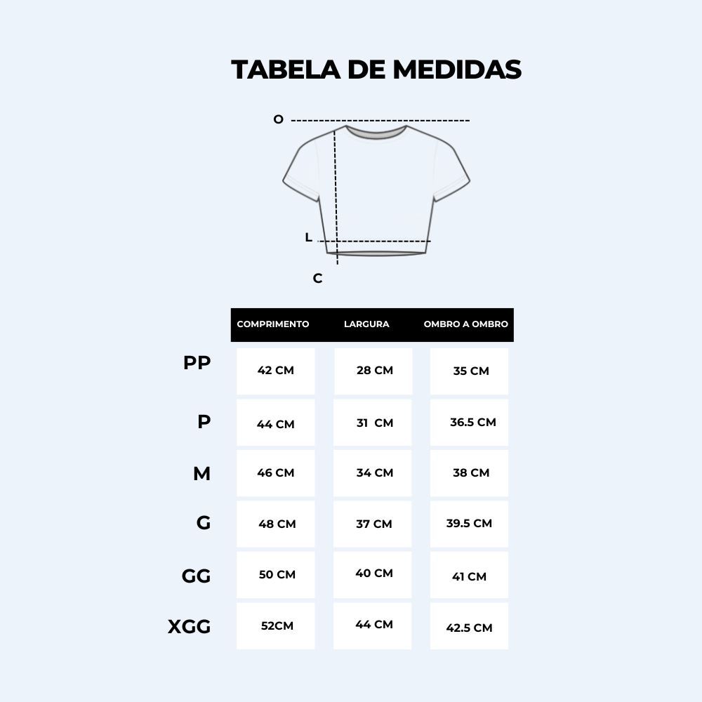 Cropped Feminino Com Gola Alta Boby Blues