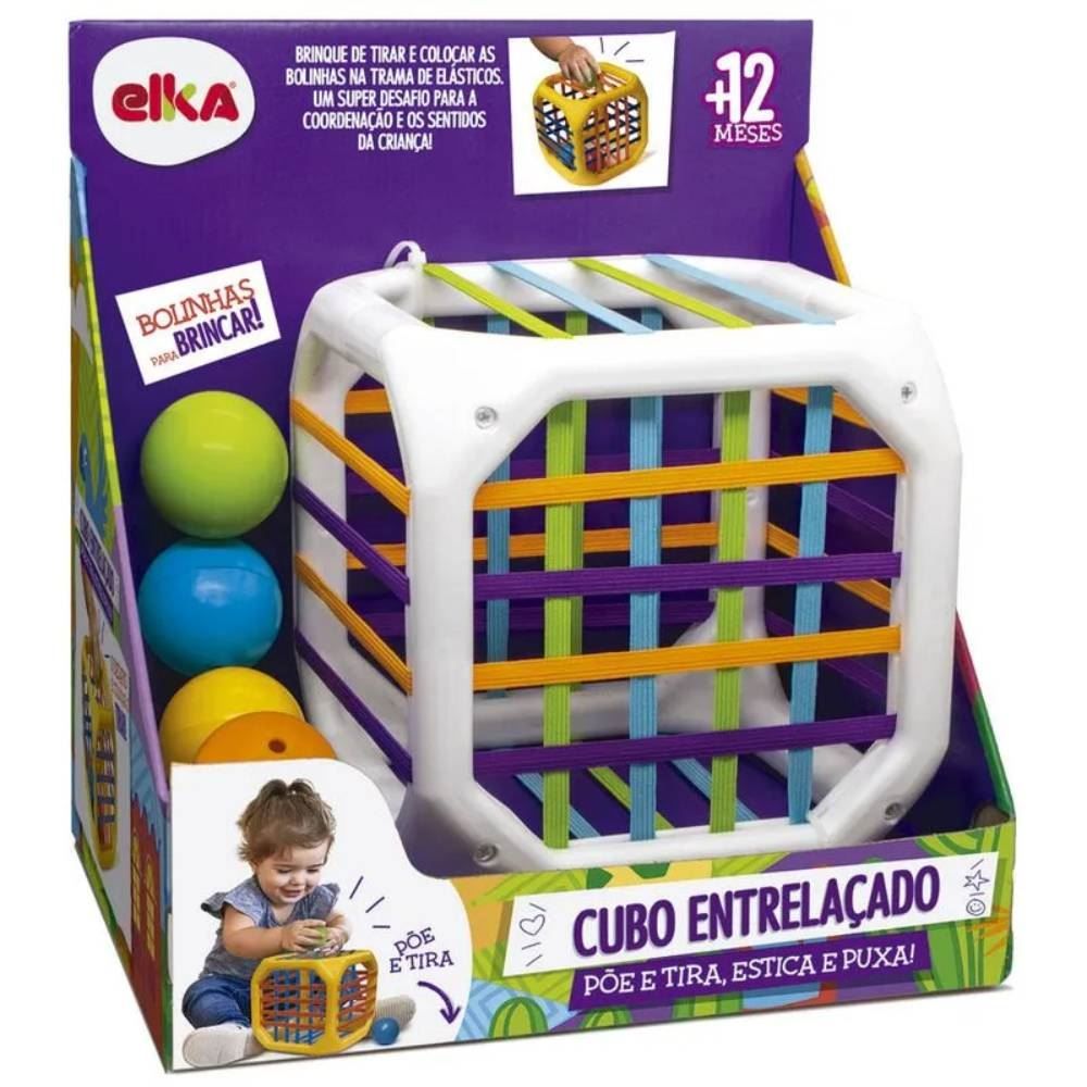 Cubo Infantil Entrelaçado Elka - 1171