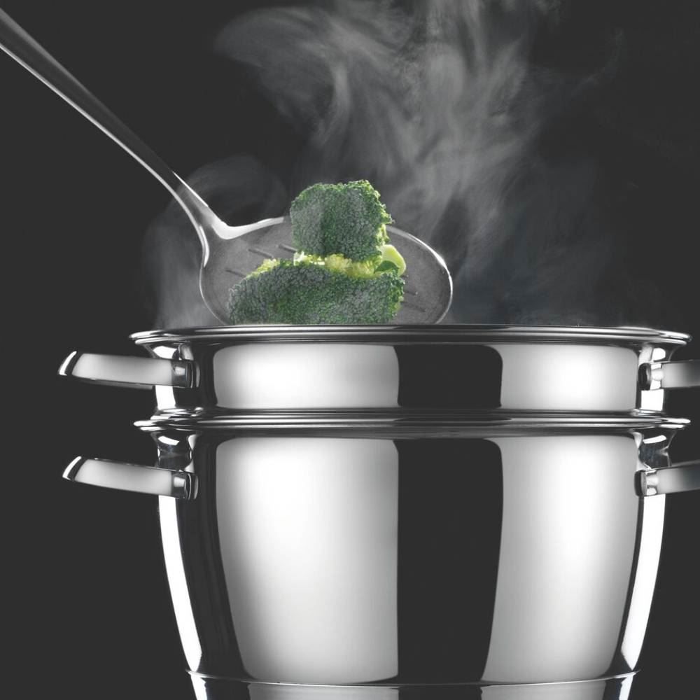 Cuscuzeira Allegra Tramontina Aço Inox - 2 Peças