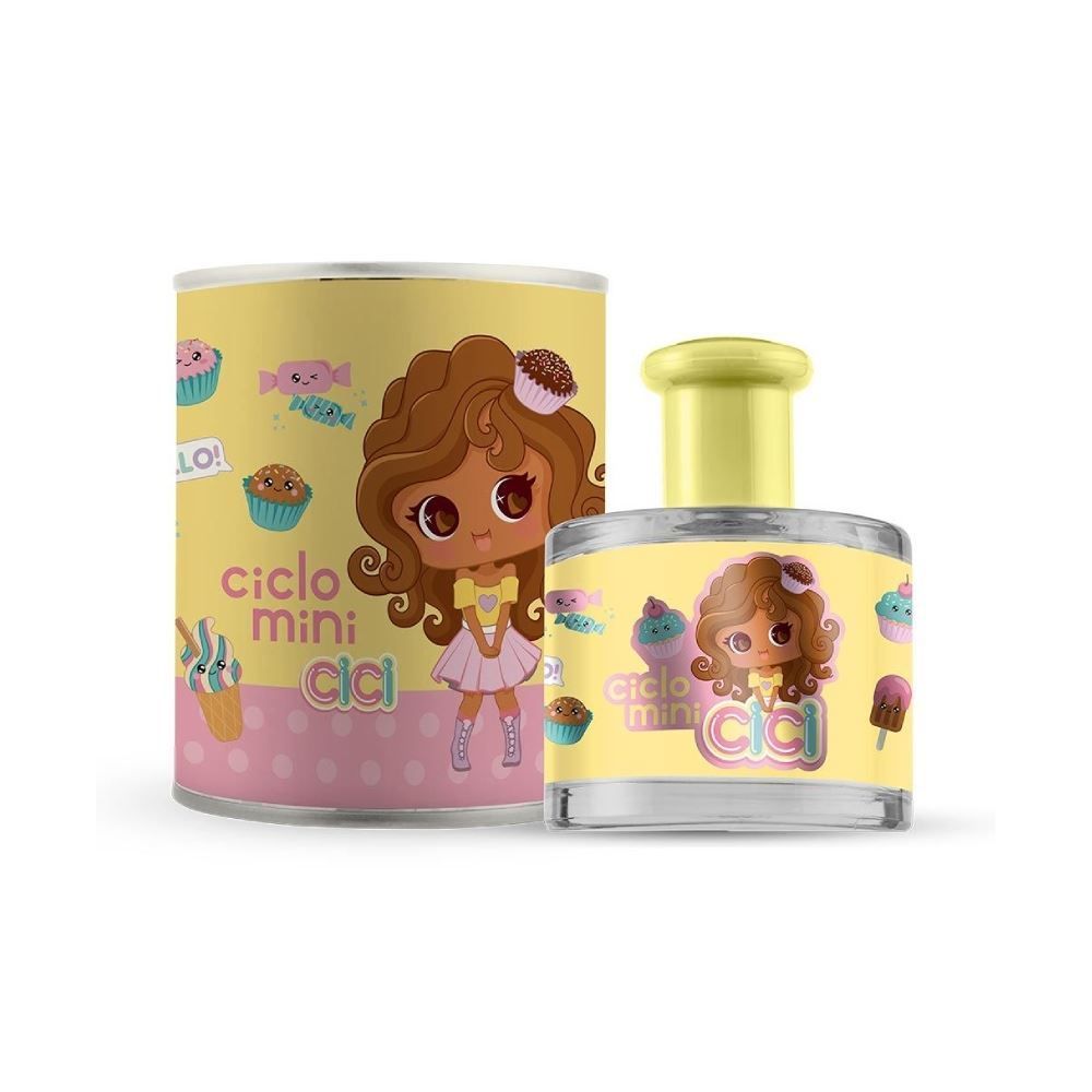 Perfume Infantil Ciclo Cici Mel Com Lata - 100ml