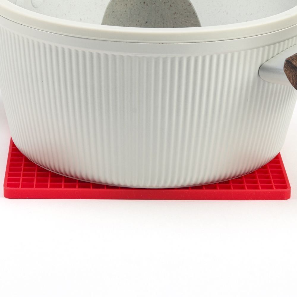 Descanso De Panela De Silicone Basic Havan Casa - Vermelho