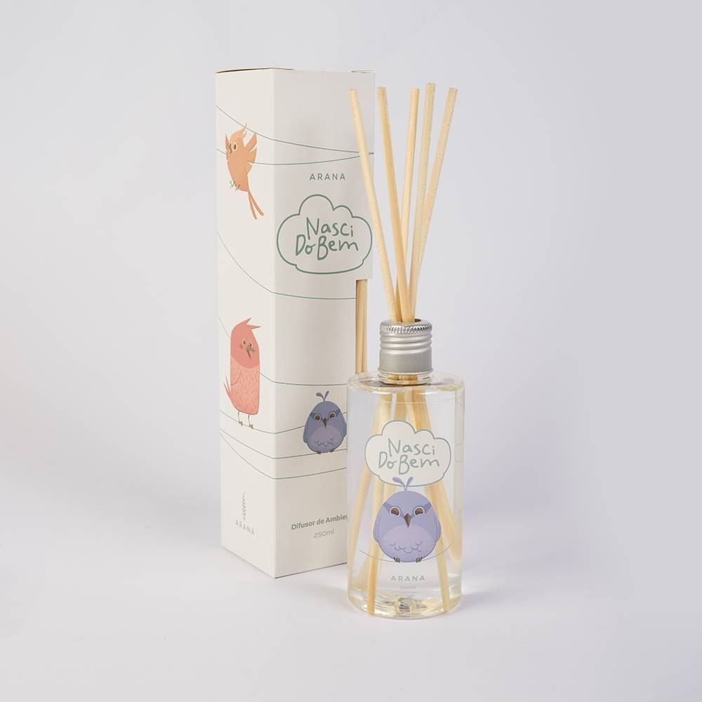Difusor De Ambientes Nascidobem Arana - 250 ml