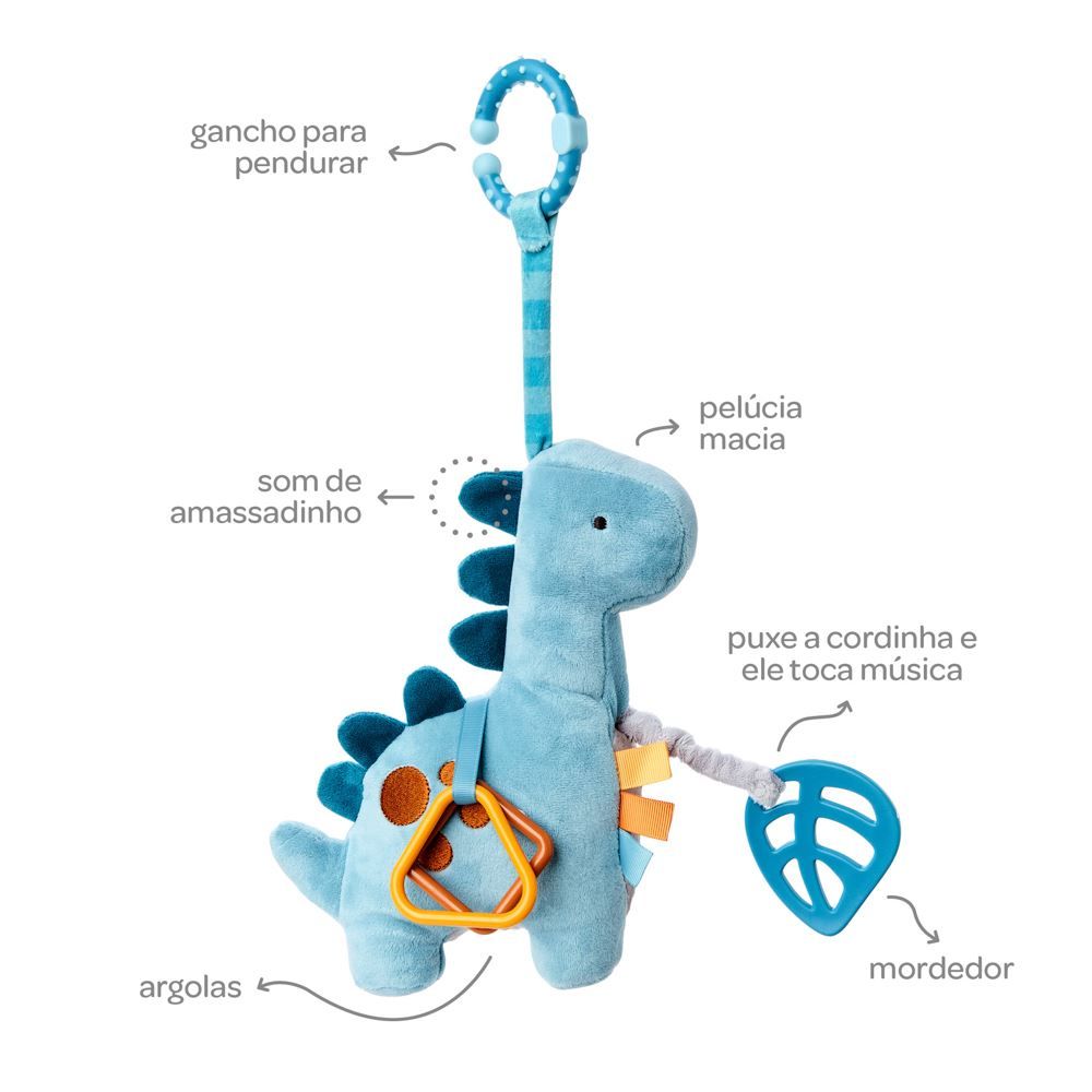Dino Musical De Atividades Magic Buba +6M