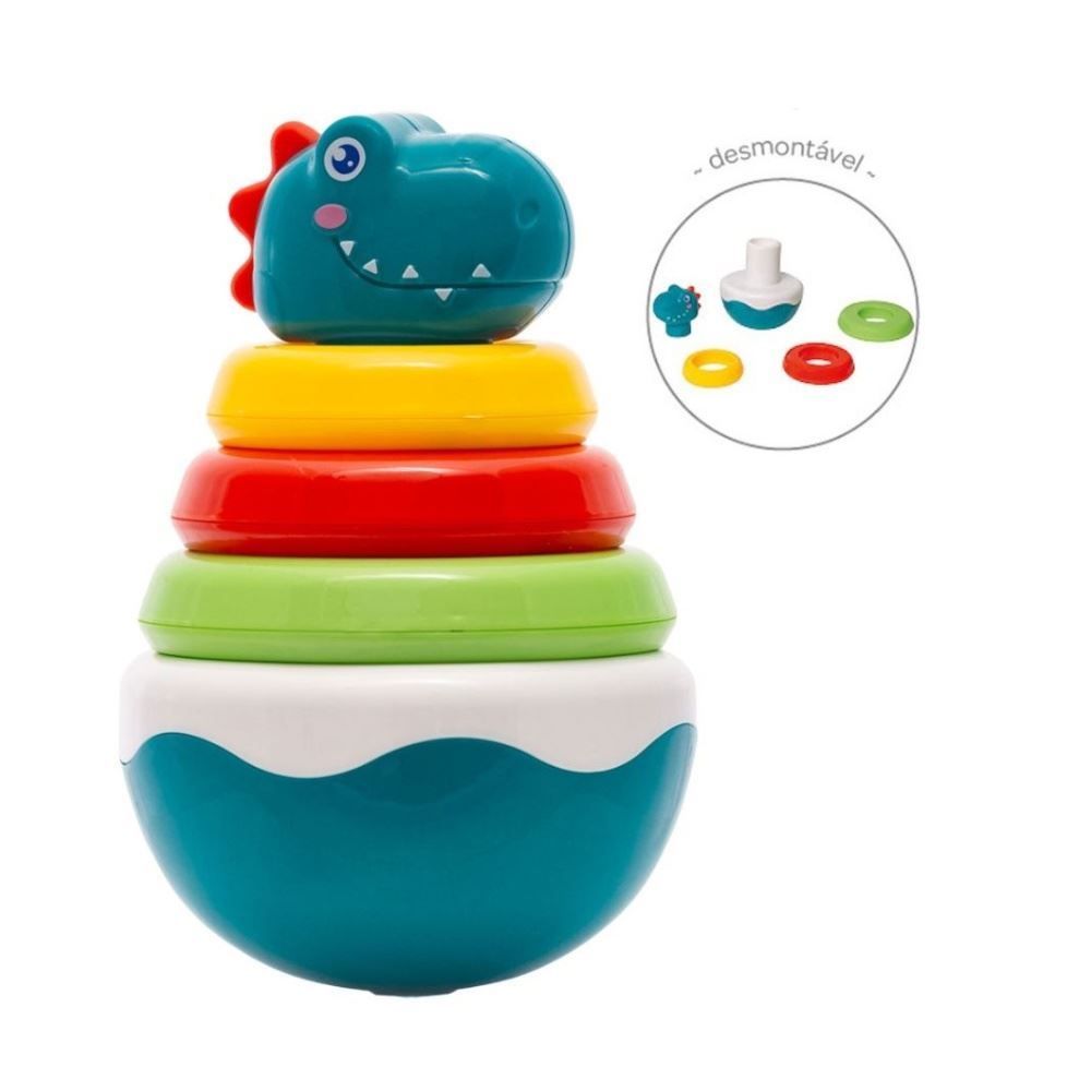 Brinquedo Para Bebê Dino Teimoso Buba - 17875
