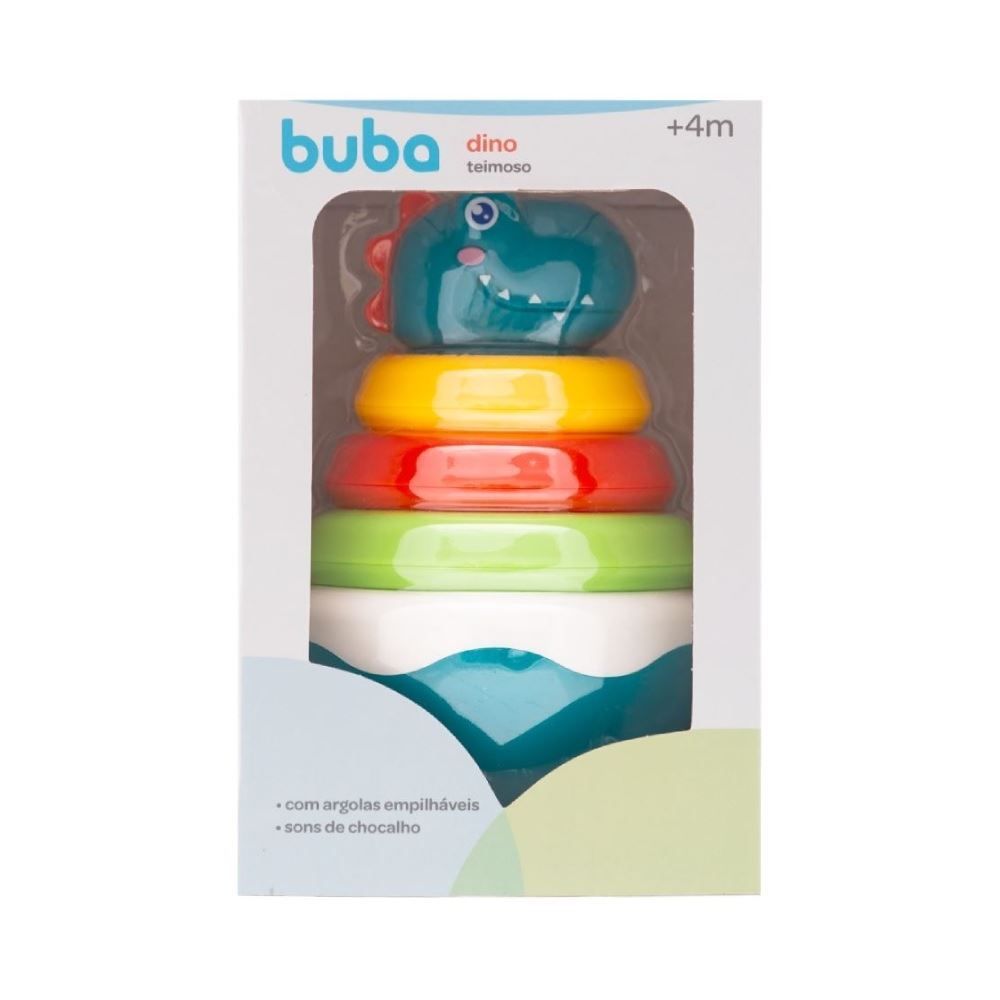Brinquedo Para Bebê Dino Teimoso Buba - 17875