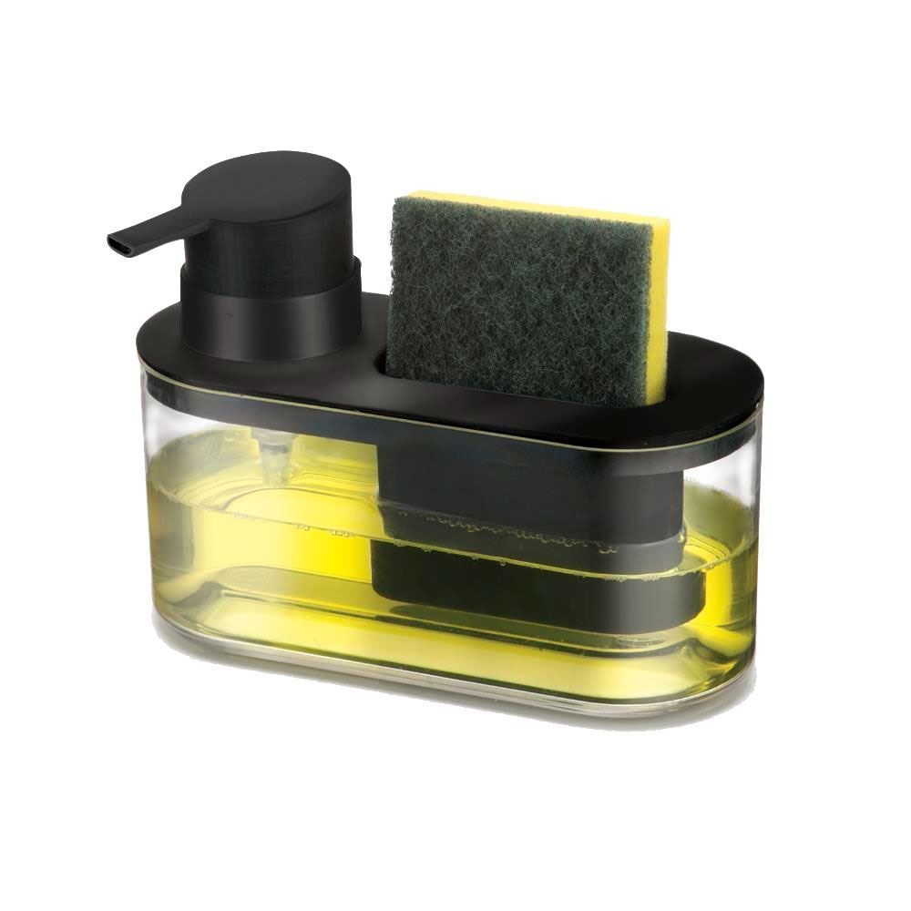 Dispenser Para Detergente E Bucha Arthi - Preto