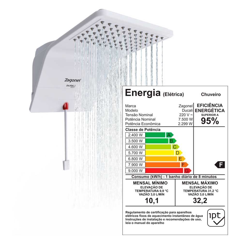 Ducha Ducali Eletrônica Zagonel