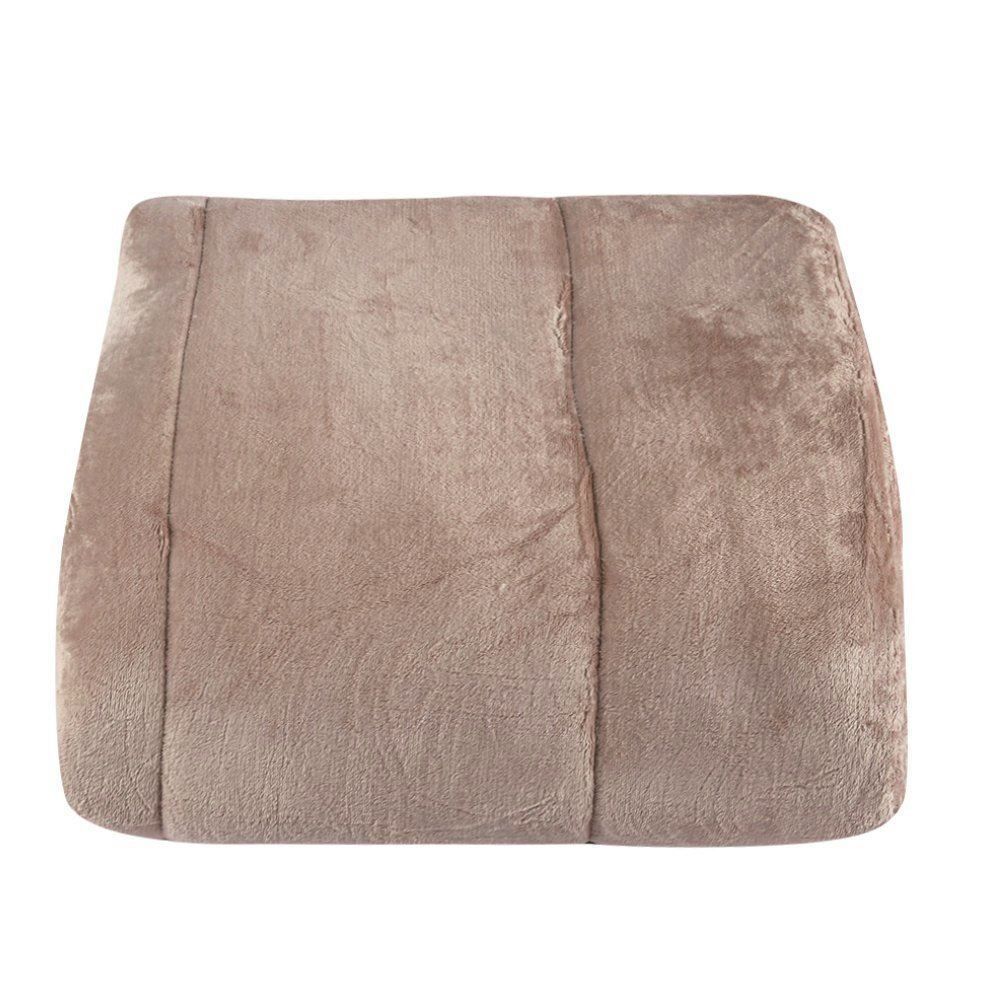 Edredom Casal 100% Poliéster Plush Provence Havan Casa - Bege