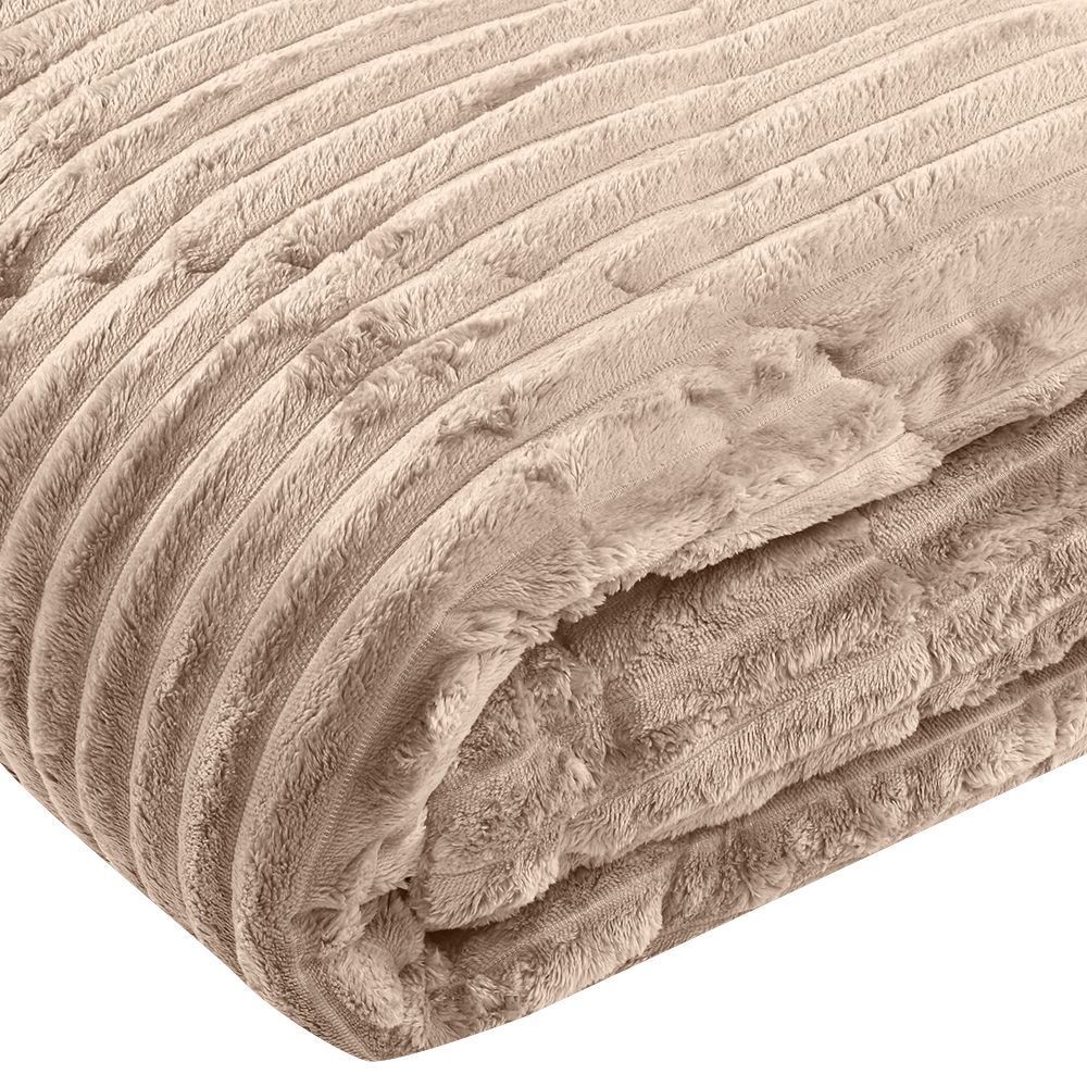 Edredom Queen Aspen Dupla Face 100% Poliéster Havan Casa - Taupe