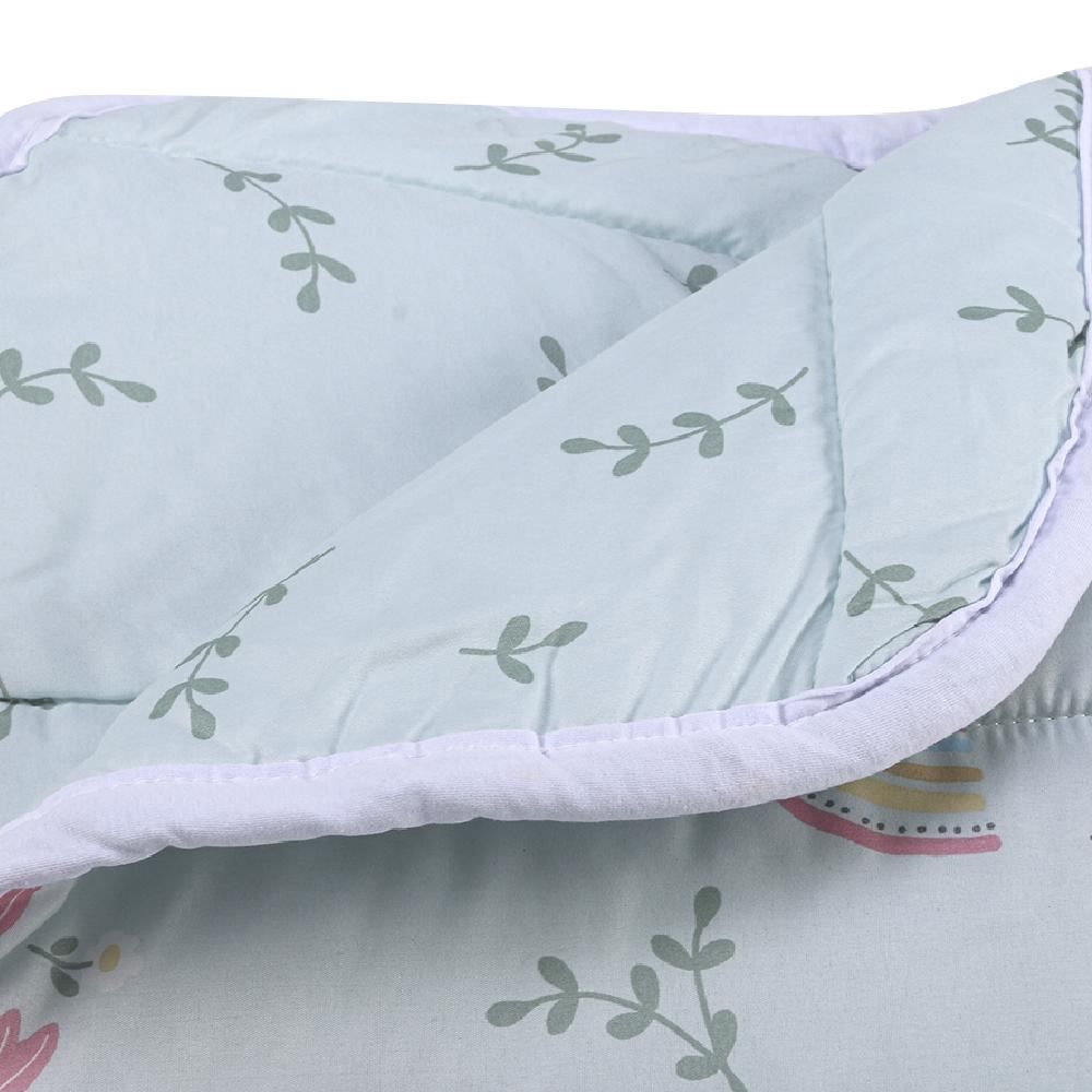 Edredom Solteiro Microfibra 100% Poliéster Kids Solecasa - Unicórnio