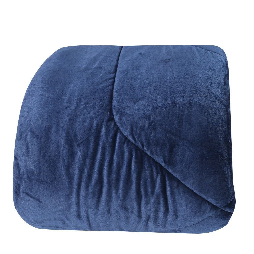 Edredom Solteiro Plush Inove Provence Havan Casa - Mariner