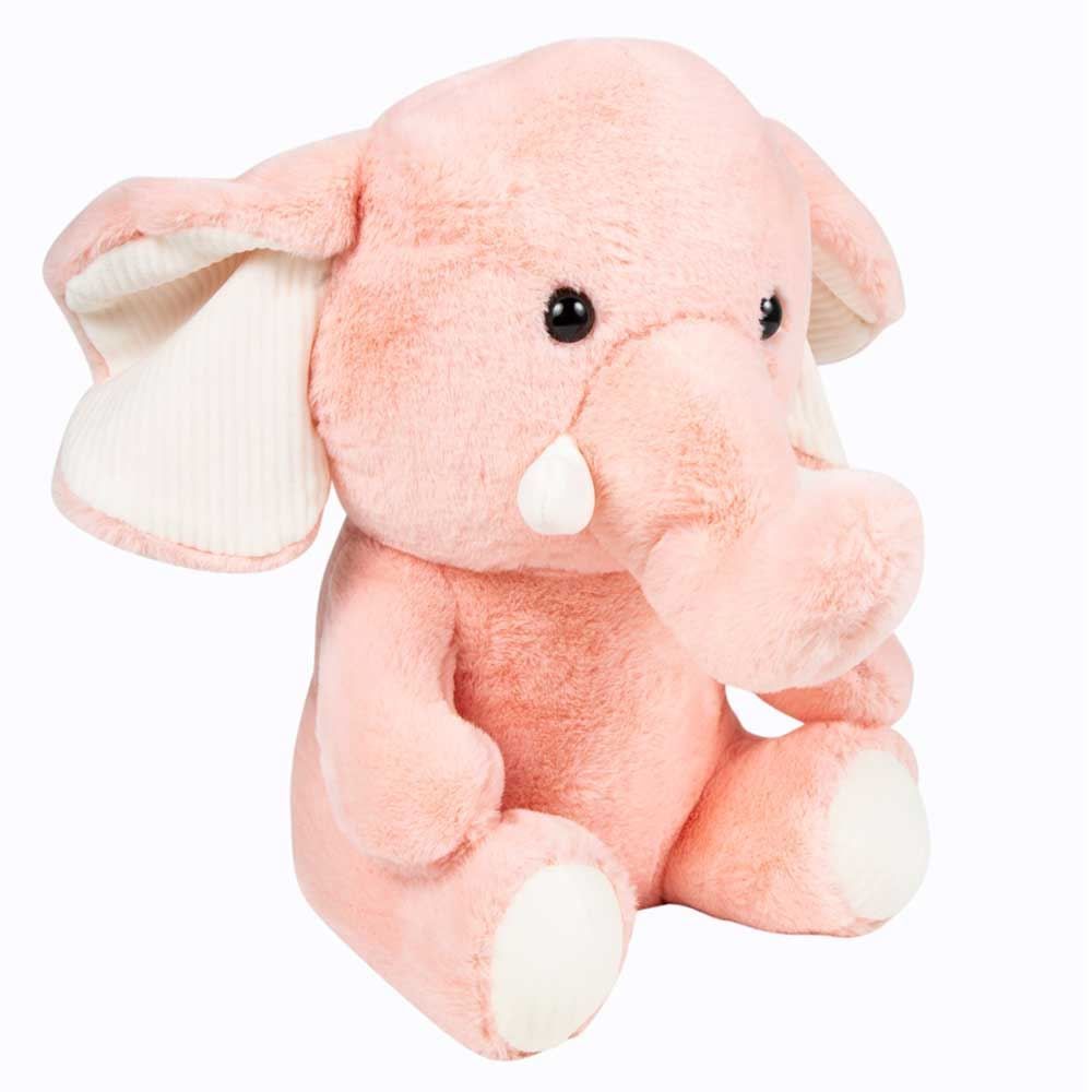 Elefante De Pelúcia 30Cm Rosa Havan Toys - HBR0330