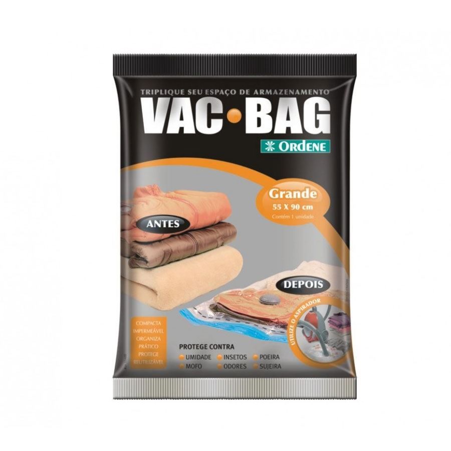 Embalagem a Vácuo Grande 55x90cm Ordene Vac Bag - 55400