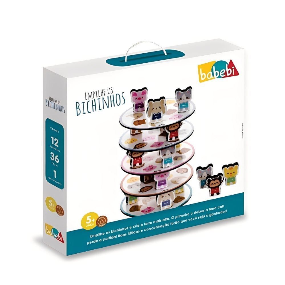 Empilhe Os Bichinhos - Brinquedos Babebi
