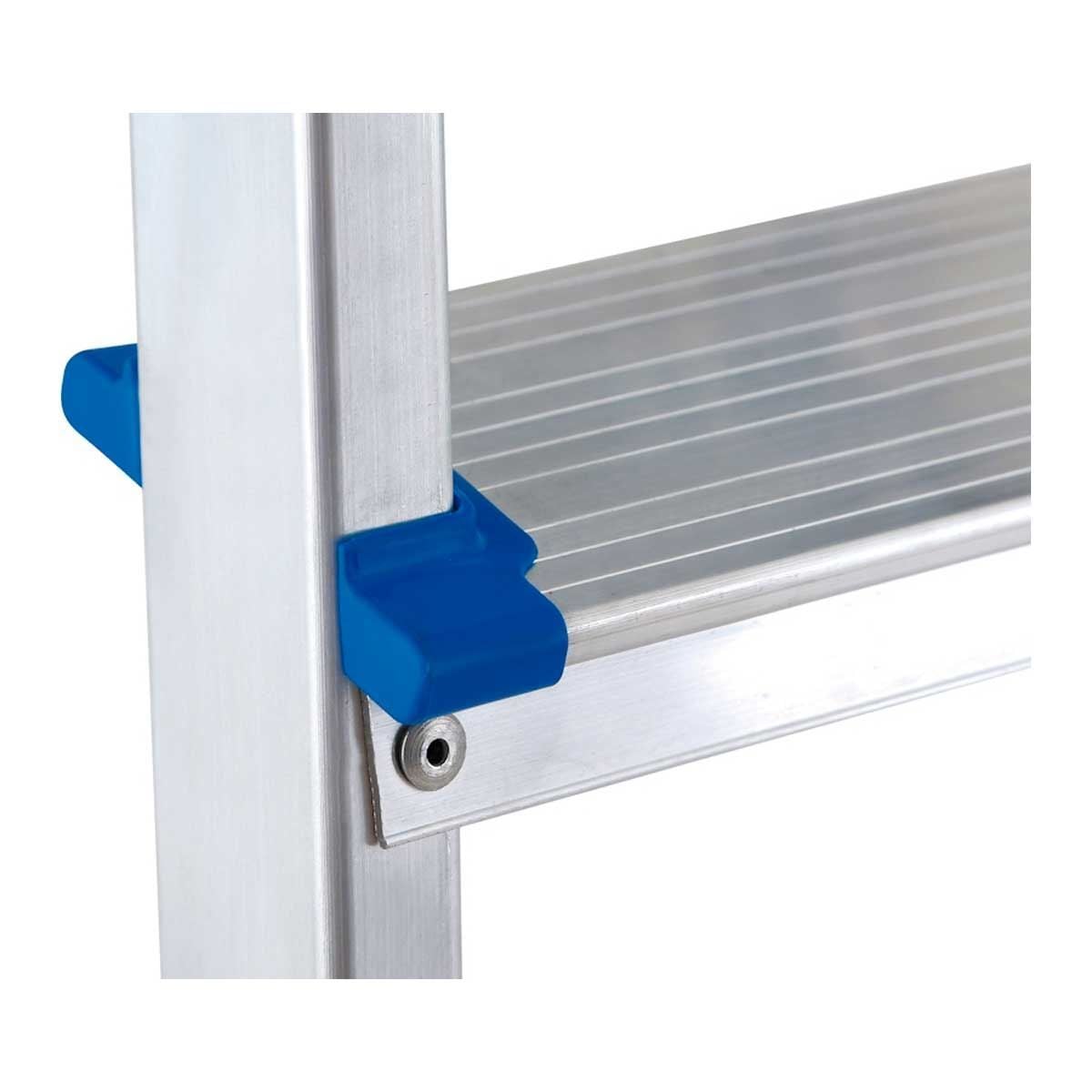 Escada Banqueta De Alumínio Mor - Prata