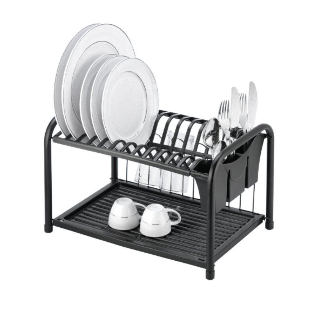 Escorredor Gaivota Black Arthi - Aço Inox