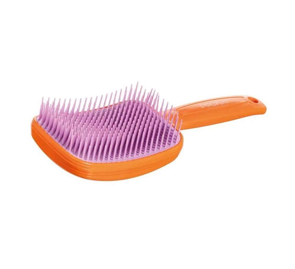 Escova De Cabelo Desembaraçante Proart - Laranja e Lavanda